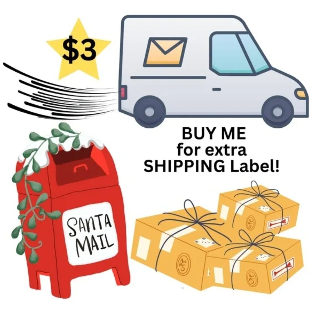 📦 Extra Shipping Label - Picture 1 of 1